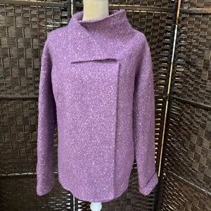 EILEEN FISHER alpaca blend lavender thick sweater